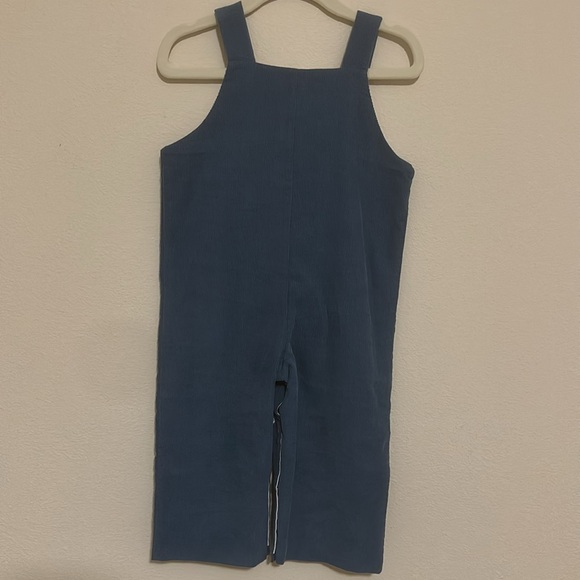 Shrimp and Grits Kids Overalls with dog embroidery - Picture 5 of 5